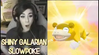 SHINY Galarian Slowpoke | SHINY RACE VS AMBISH | 238 eggs Pokemon Sheild