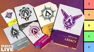 THE APEX LEGENDS BATTLE PASS TIER LIST