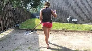 Girl wants TO GET out of DIRT, so I Build Her an Amazing DRIVEWAY