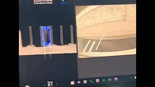 Tesla Auto park - FSD (Supervised) 12.3.6