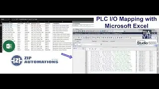 How to Map PLC I/O Signals with Microsoft Excel