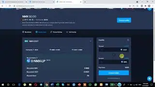 Lecture 54 Add NMX-LP Token and earn Daily Profits using Pancake Swap/ Metamask in Nominex Exchange.