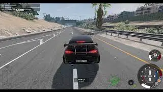 SUPER FAST DRIFT CAR CRASHING IN THE CITY!!! (BeamNG Drive)