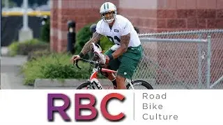 5 athletes who ride bikes!