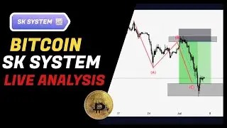 Trading SK SYSTEM || Bitcoin 4h chart SK Strategy || Live Market Structure #sksystem#trading#bitcoin