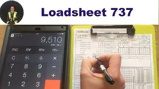 ✈ Boeing 737 LOADSHEET ✈