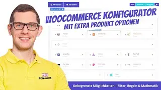 WooCommerce Konfigurator Plugin für Produktseite 👉  Extra Produkt Optionen Buttons Felder Logik uvm.