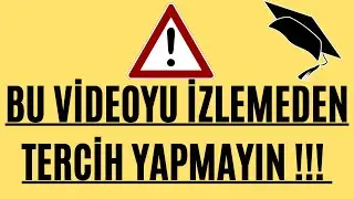 YKS SINAVI VE ÜNİVERSİTE TERCİHİ YAPARKEN DİKKAT EDİLMESİ GEREKENLER [2021]