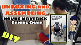 UNBOXING AND ASSEMBLING CHEAPEST GAMING CHAIR | NOVUS MAVERICK