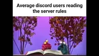 Average Discord Users Reading the Rules