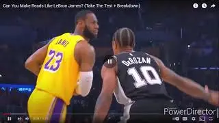 Can I make "Lebron James reads" video