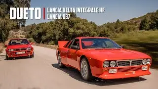 Dueto: Lancia Delta Integrale HF e Lancia 037