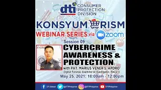 Konsyumerism Webinar Session 09: Cybercrime Awareness & Protection