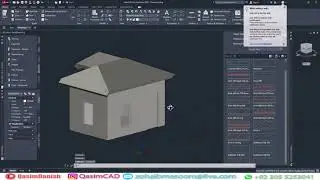 Basic House Modeling in AutoCAD Architecture 2024 - QasimCAD