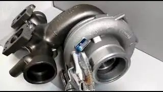 Турбина DAF XF 105 усиленные титановые лопасти 13879980066 BORGWARNER