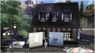 ART CLUBHOUSE | Art Center | The Sims 4 speed build