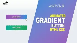 Animated Gradient Button with HTML & CSS
