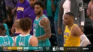 Westbrook for the win?💀 vs Hornets