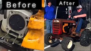 Building the diesel swapped Wheel Horse