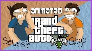 #1 GTA ANIMATED | GoGo & Selassie | Ktoré auto je rýchlejšie?!