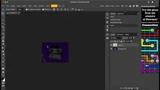 How to make G-Major 4 on Photopea