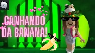 GANHANDO e FUGINDO DA BANANA! - Roblox