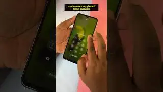 how to unlock any phone if forgot password #shorts