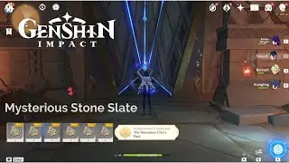 Safhe Shatranj Locked Door | 6 Mysterious Stone Slate | Genshin Impact