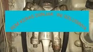 Bersihkan master pedal rem hino lohan