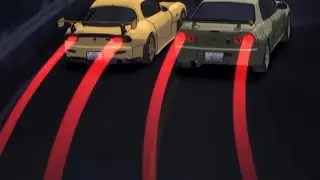 Initial D: Keisuke beats God Foot