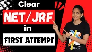 CLEAR NET/JRF IN FIRST ATTEMPT | HOW TO CLEAR JRF | NET/JRF STRATEGY | JRF VIBES
