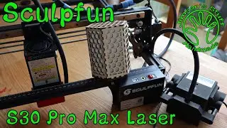 Testing the Sculpfun S30 Pro Max Laser