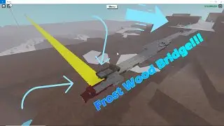 Roblox Lumber Tycoon 2- Frost Wood Bridge!!!