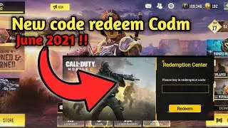 New code redeem codm June 2021