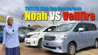 Comparison of two major Mini-Van, TOYOTA Noah and Vellfire. #noah #vellfire