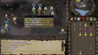 Mage bank whip pk of G Beholder