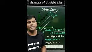 Equation of a Straight Line #virendrajoshi