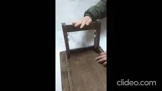 Столик на рыбалку растущий цвет палисандр и без покраски