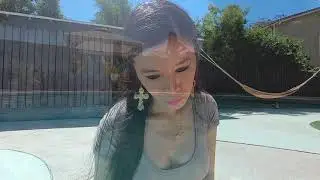 Jade in a piece of her video!