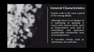 General Characteristics Caustic soda