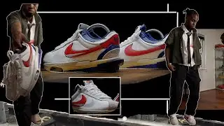 Nike X SACAI Cortez 4.0  HOW TO STYLE SACAI CORTEZ on feet
