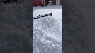 Finally Got Snow! PLOWING TONS OF IT 