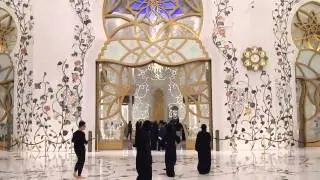 Мечеть шейха Заеда в Абу Даби (ОАЭ)