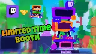 [LIMITED] How To Get The New Twitch Booth | PLS DONATE💸