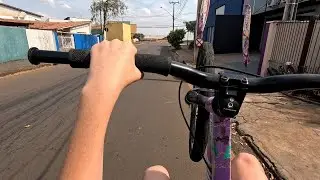 BIKE ride to the ABANDONED street! (BIKE VLOG)