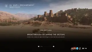 Pushing Back The American Forces On Al Marj Encampment | Battlefield V