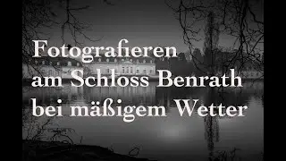 Schloss Benrath (eigentlich hätte tolles Wetter sein sollen)