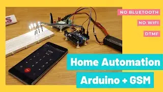 GSM Based Home Automation System Using Arduino (Prototype) by Creative NKS | 2021