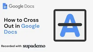 How to Cross Out Text in Google Docs