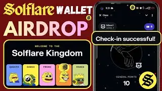 Solflare Kingdom Airdrop Guide (Easy Steps!) how to join & Mine